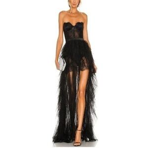 For Love and Lemons Tulle Maxi Dress NWT